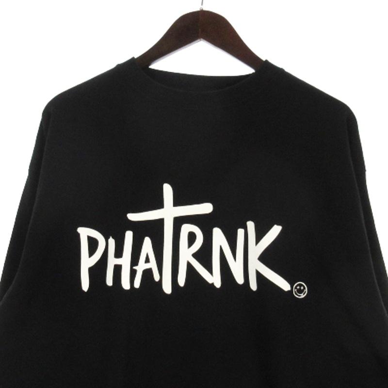 ファットランク PHATRNK Tシャツ カットソー 長袖 ロゴ プリント