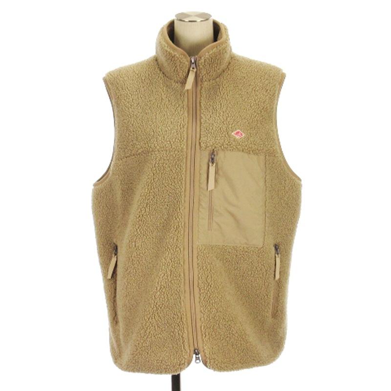 ダントン DANTON スタンドカラー ボア フリース ベスト DT-A0367