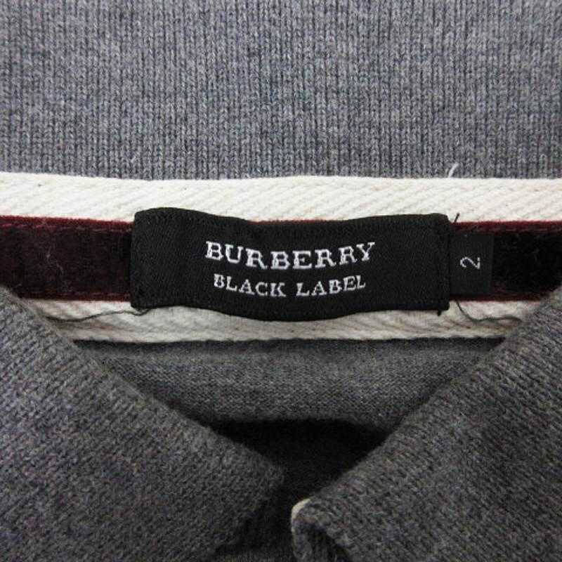 BURBERRY ブラック ポロシャツ XS コットン ポロシャツ (ブラック) | Burberry®公式サイト