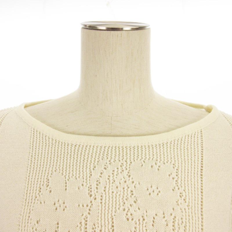 【美品】アメリヴィンテージ 24AW フローラルニットジャガードトップ 大人気 美品】アメリヴィンテージ 24AW フローラルニットジャガード