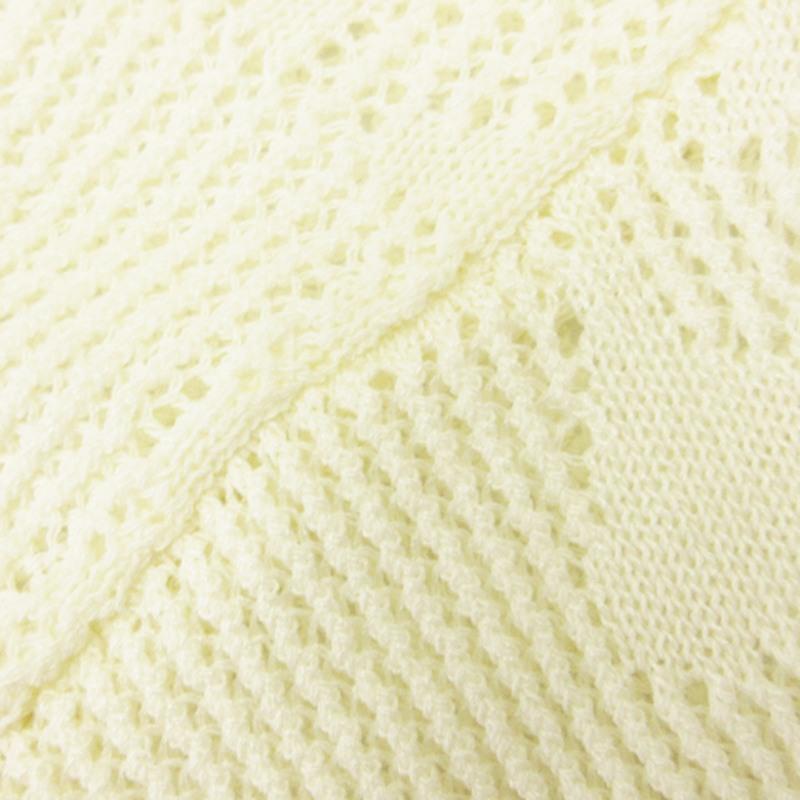 【美品】アメリヴィンテージ 24AW フローラルニットジャガードトップ 大人気 美品】アメリヴィンテージ 24AW フローラルニットジャガード