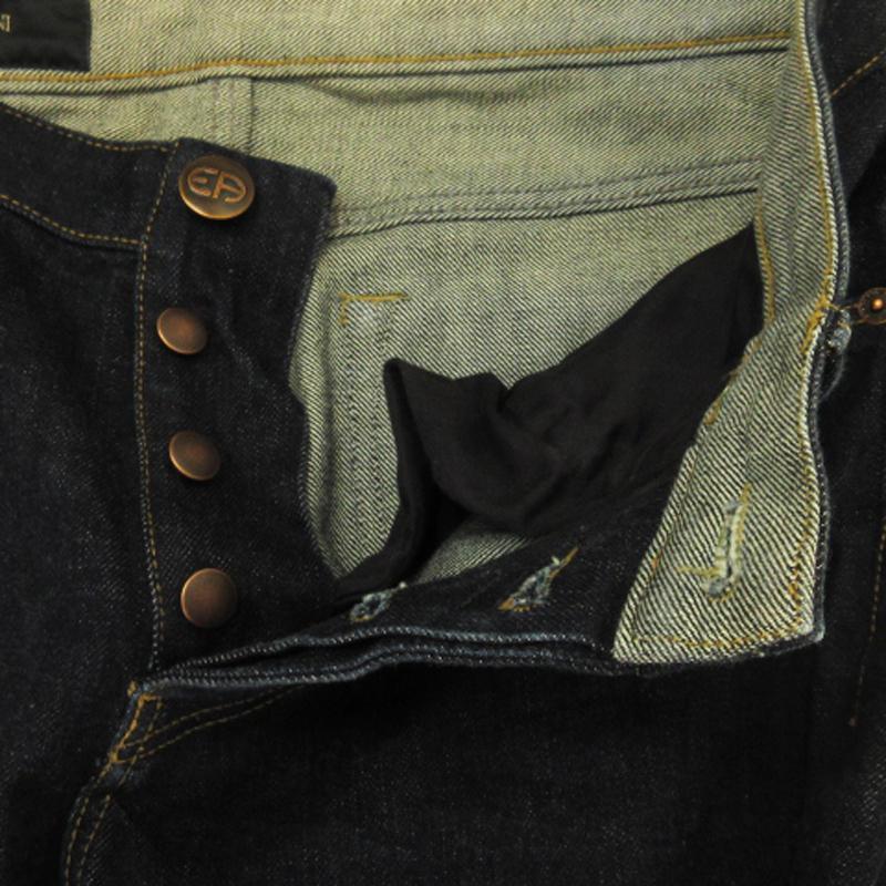 H501 新品未使用 S エンポリオアルマーニ デニムパンツ インディゴ メンズ EMPORIO ARMANI エンポリオアルマーニ デニム パンツ ジーンズ