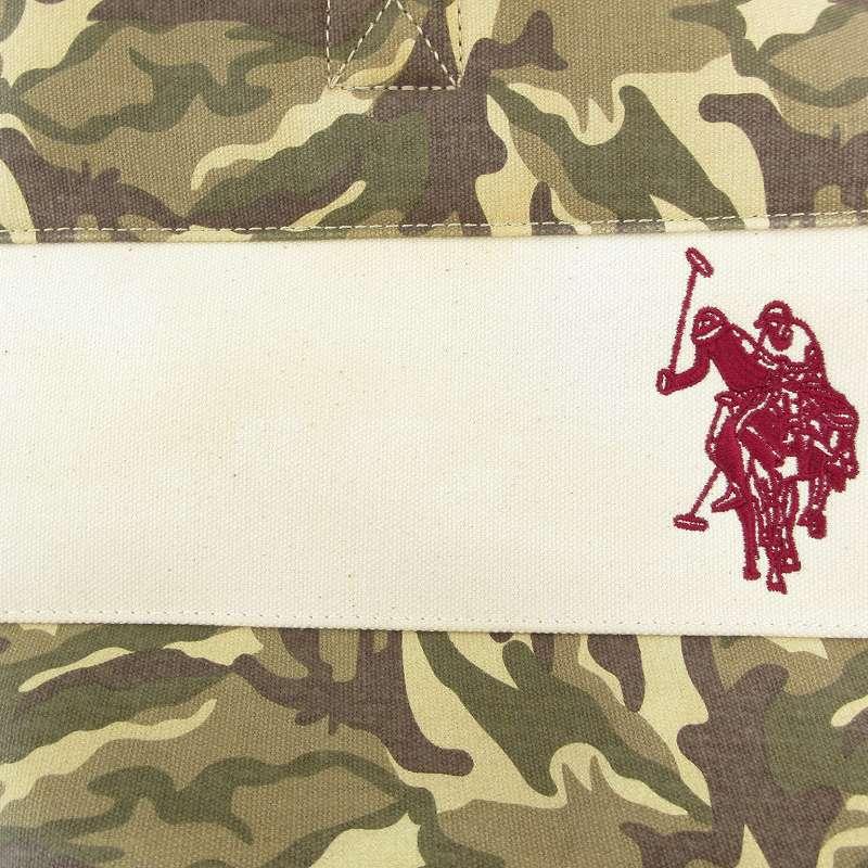 新品未使用　ユーエスポロアッスン　帆布　キャンバス　トートバッグ　ロゴ　カモフラ uspa1862_main2.jpg