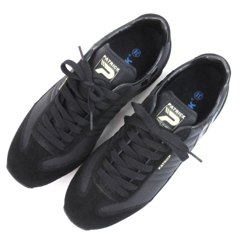 【美品】PATRICK MARATHON 94601 size42 黒 日本製 美品】PATRICK MARATHON 94601 size42 黒 日本製 - メルカリ