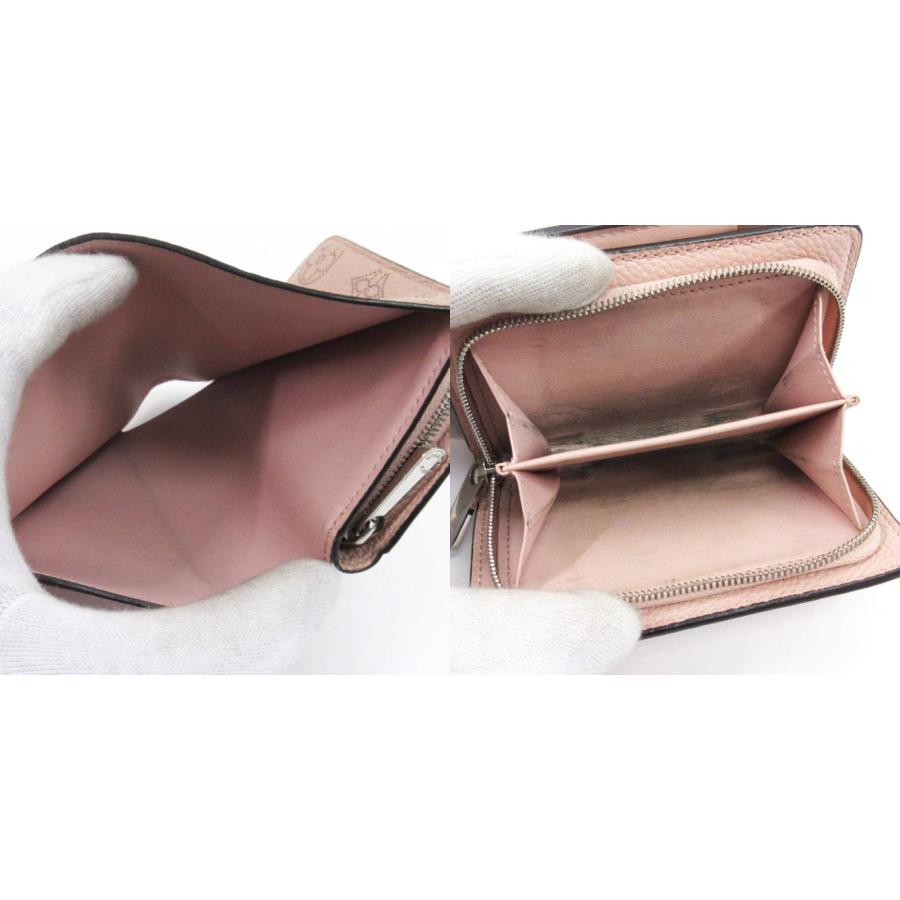 美品❣️ ルイヴィトン マヒナ クレア 2つ折り財布 ジャスミンピンク LOUIS VUITTON - ルイヴィトン ポルトフォイユ クレア 二つ折り