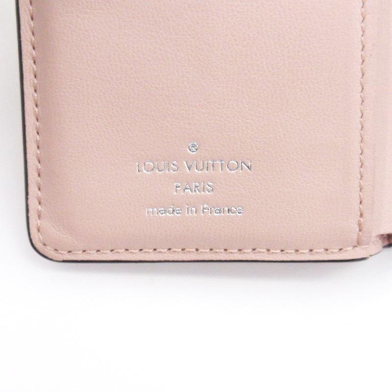 美品❣️ ルイヴィトン マヒナ クレア 2つ折り財布 ジャスミンピンク LOUIS VUITTON - ルイヴィトン ポルトフォイユ クレア 二つ折り