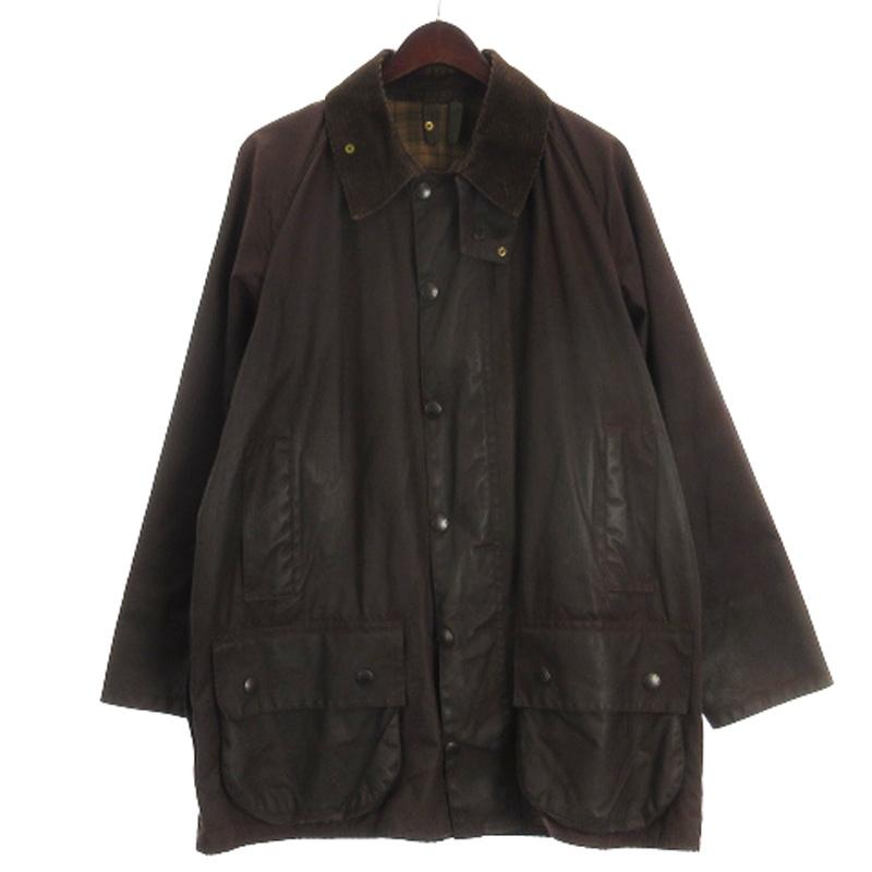 バブアー Barbour BEAUFORT オイルドジャケット ジップアップ ブラウン