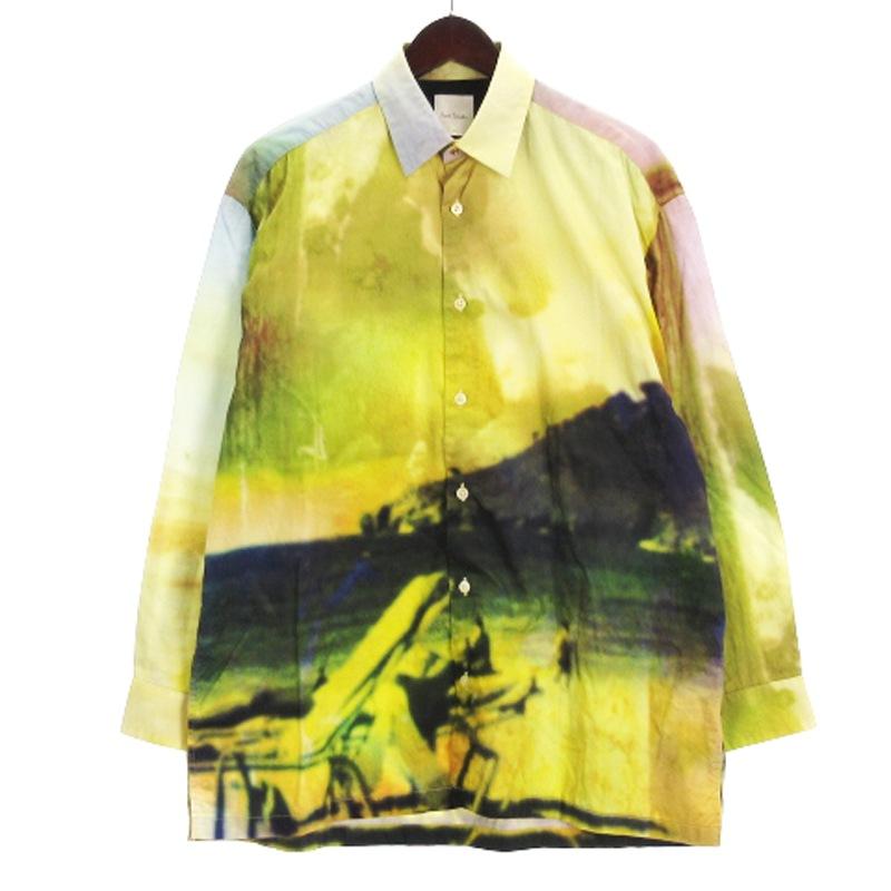 美品✨大きいサイズXL✨Paul Smith Narcissus 総柄シャツ Paul Smith（ポールスミス）の「