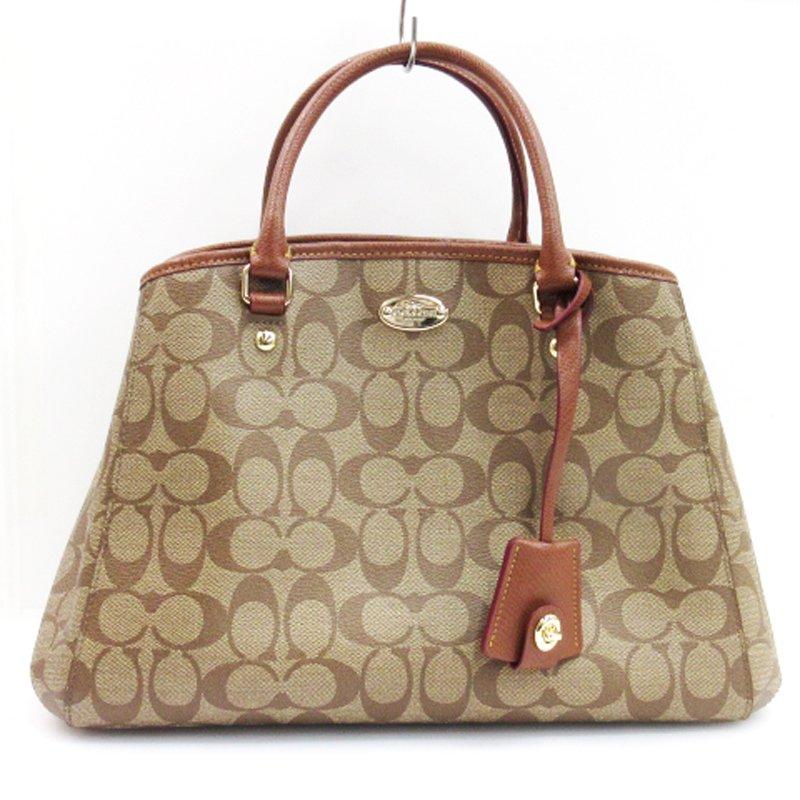 [超美品]COACH コーチ ハンドバッグ ブラウン COACH コーチ ハンドバッグ 2way ショルダーバッグ ドリーマー