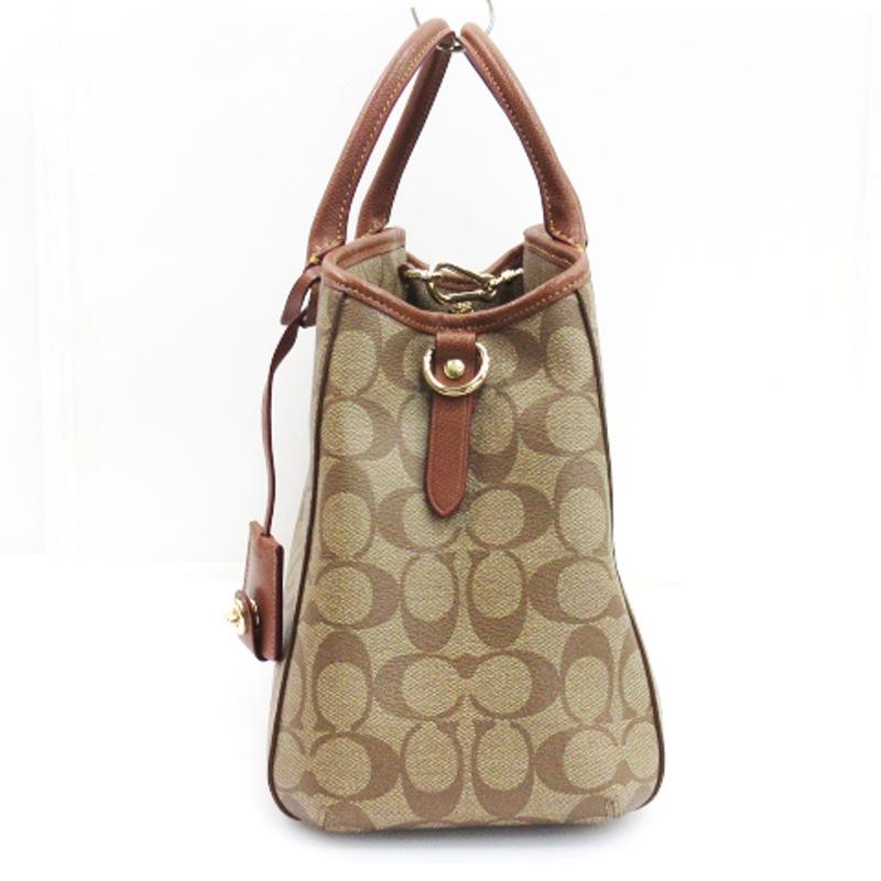 [超美品]COACH コーチ ハンドバッグ ブラウン COACH コーチ ハンドバッグ 2way ショルダーバッグ ドリーマー