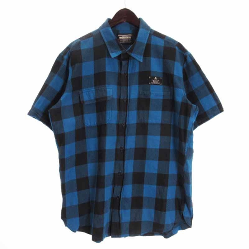 マディソンブルー　ブロックチェックパンプトンシャツ　新品未使用 USA製Pendleton チェック柄シャツ Mサイズ PENDLETON ペン