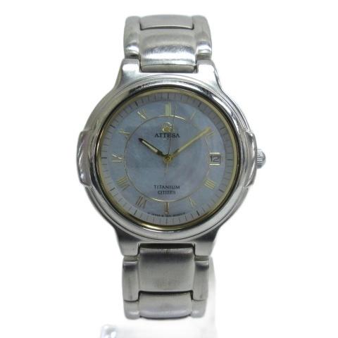 シチズン CITIZEN ATTESA Eco-Drive アテッサ エコドライブ 腕時計