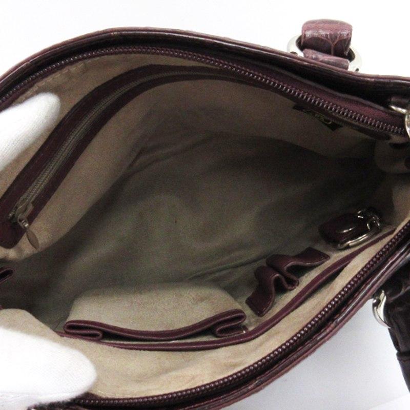 良品★JRA リアル クロコダイル ワンショルダーバッグ バイカラー 黒 茶 良品☆JRA リアル クロコダイル ワンショルダーバッグ バイカラー 黒 茶