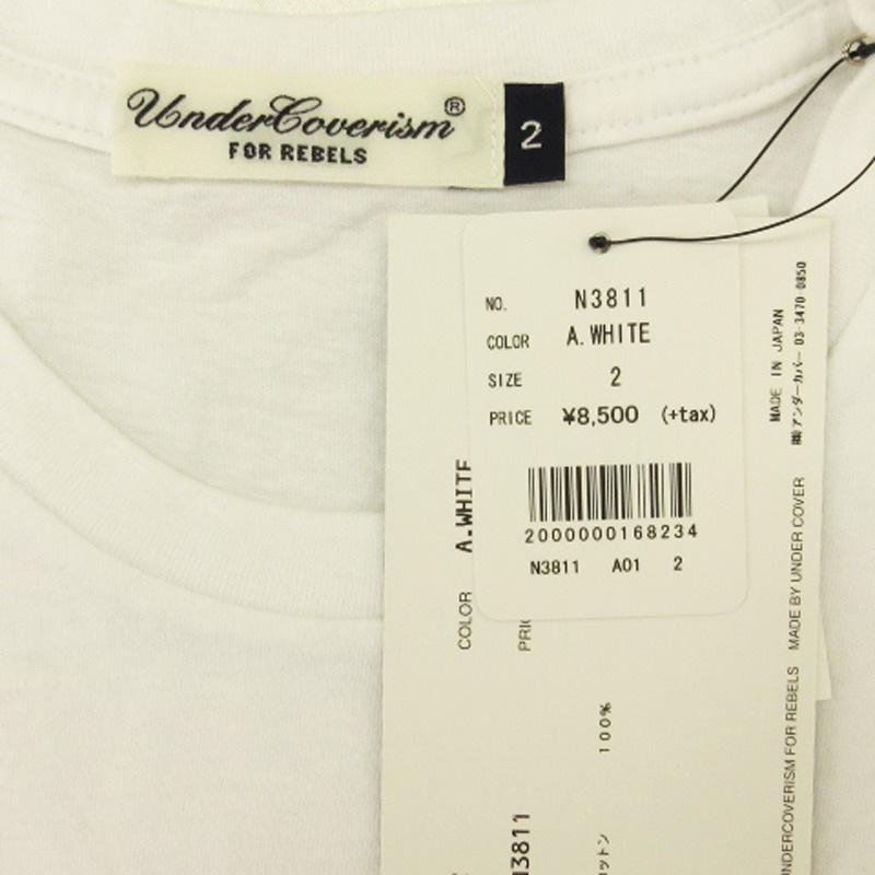 未使用品 アンダーカバーイズム UNDERCOVERISM タグ付き プリント T