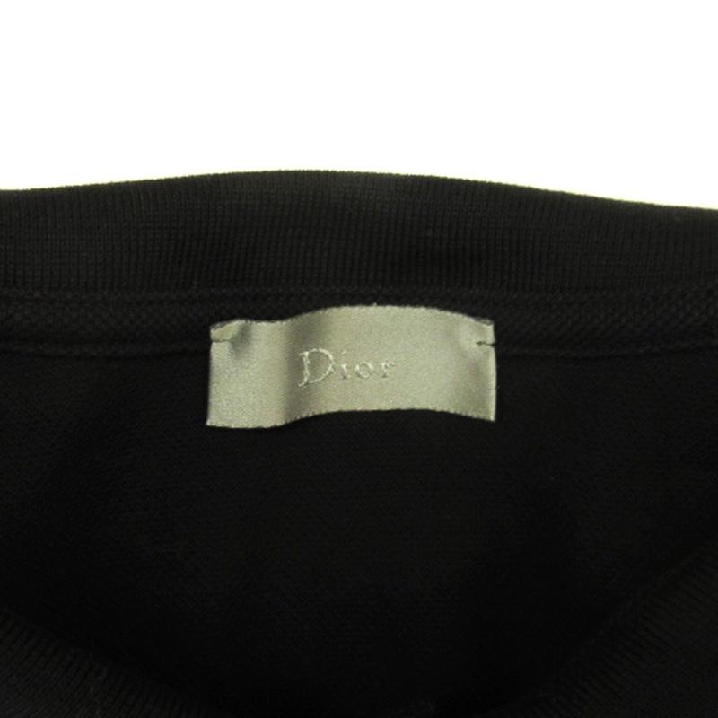ディオールオム Dior HOMME エディ期 BEE 刺繍 鹿の子 ポロシャツ 半袖