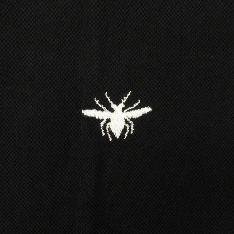 ディオールオム Dior HOMME エディ期 BEE 刺繍 鹿の子 ポロシャツ 半袖