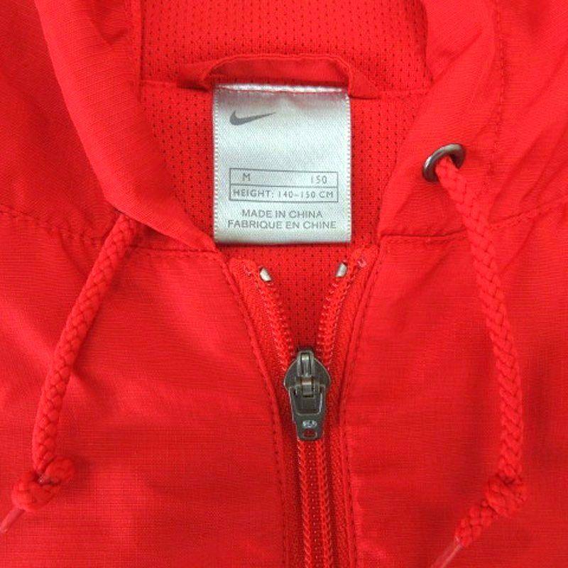 NIKE（ナイキ） バックロゴ ナイロン フーディ ジャケット ジュニア