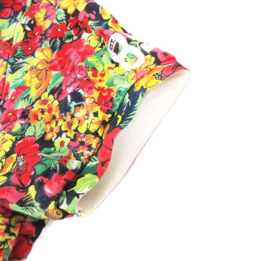 PEARLY GATES 花柄ポロシャツ パーリーゲイツ PEARLY GATES ポロシャツ 半袖 花柄 ゴルフ 2