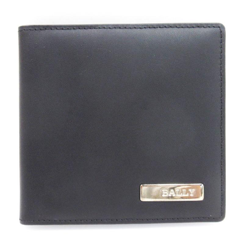 Bally バリー BALLY 二つ折り財布 札入れ マネークリップ レザー