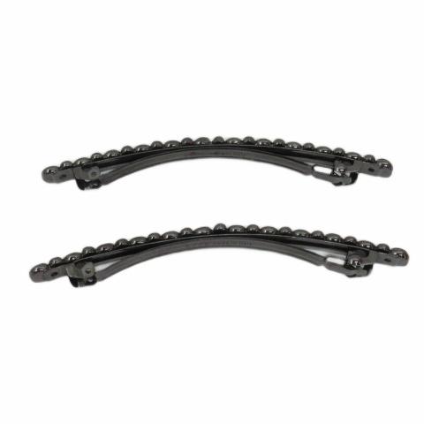 アッカ acca ベリー ストーン バレッタ セット ブラック ヘア