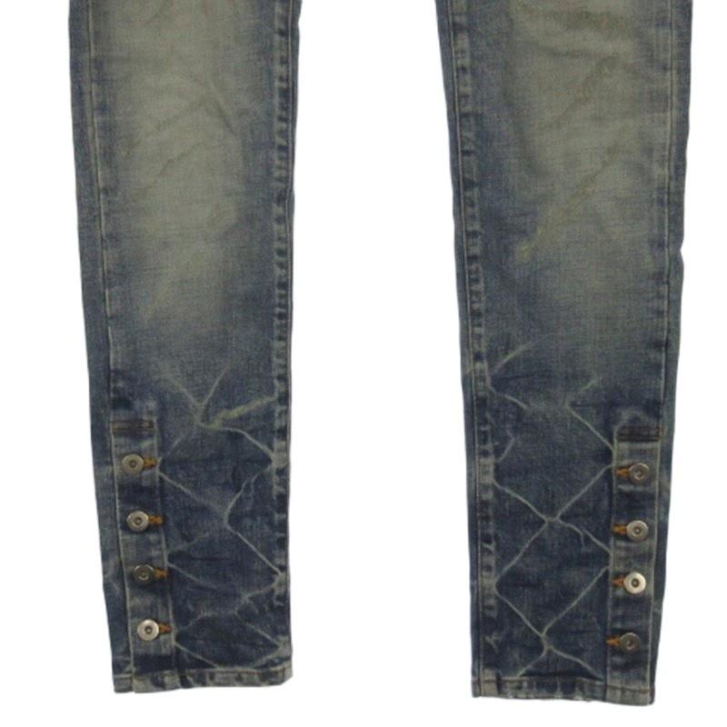 メルヴィンス MLVINCE TYPE-1 SLIM DAMAGE JEANS デニム パンツ