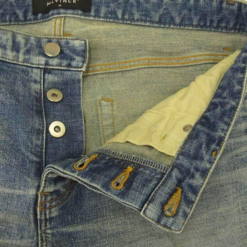 メルヴィンス MLVINCE TYPE-1 SLIM DAMAGE JEANS デニム パンツ