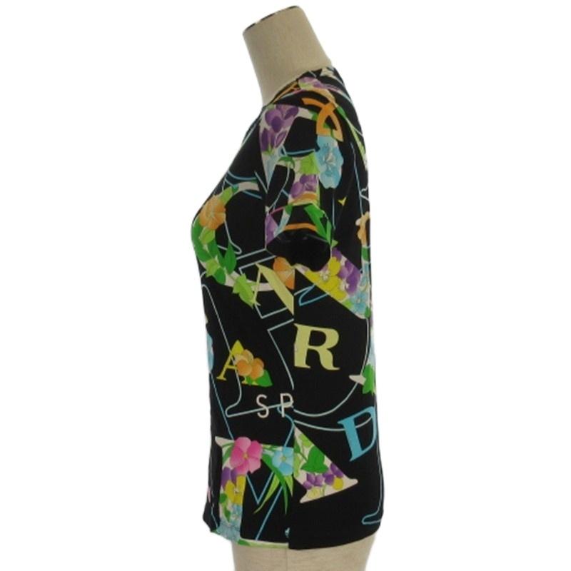 レオナールスポーツ LEONARD SPORT 花柄 Tシャツ カットソー 半袖 総柄