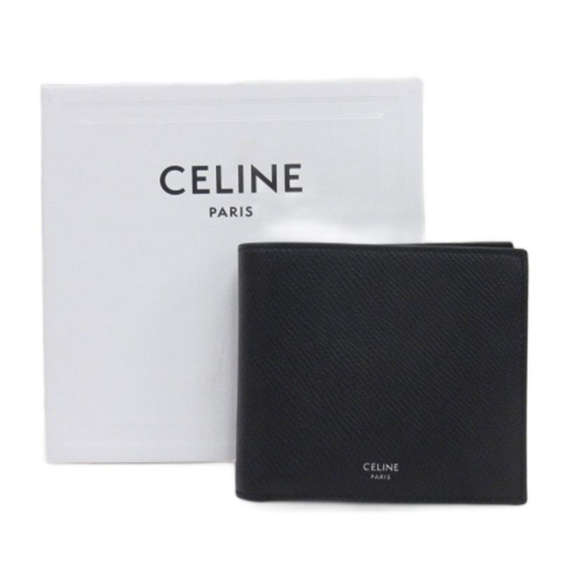 CELINE バイフォールドウォレット グレインドカーフスキン 二つ折り財布 CELINE バイフォールドウォレット グレインドカーフスキン 二