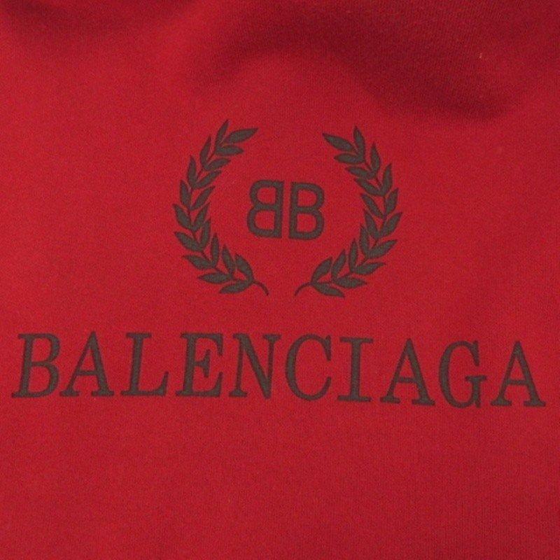 BALENCIAGA（バレンシアガ） ロゴ スウェット パーカー オーバーサイズ