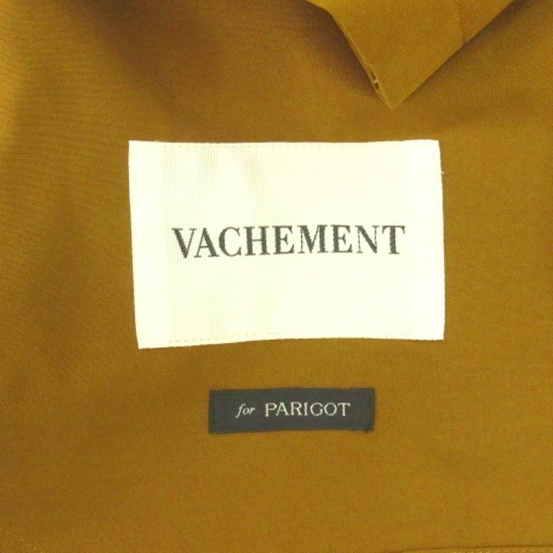 【中古】ヴァシュモン × パリゴ VACHEMENT for PARIGOT ドローストリング ジャケット コート ブラウン F ヴァシュモン × パリゴ VACHEMENT for PARIGOT Hooded Waist