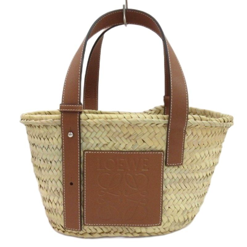 LOEWE（ロエベ） アナグラム ラフィア かごバッグ バスケット