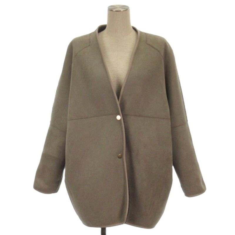 リズレー RISLEY リバーシブル フェイクムートン ボアジャケット