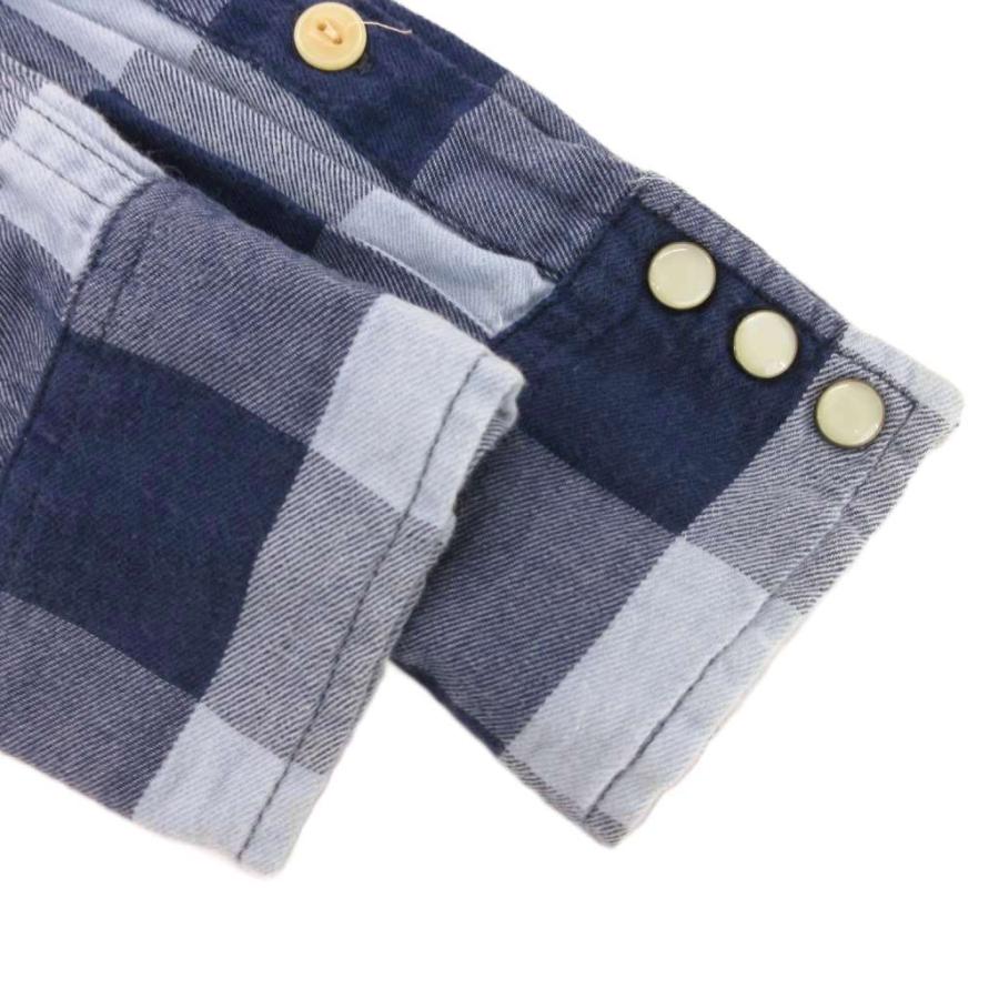 【美品】RRL RALPH LAUREN ウエスタンシャツ 総柄 格子柄 2 DOUBLE RL RALPH LAUREN/ダブル アール エル ラルフ ローレン通販