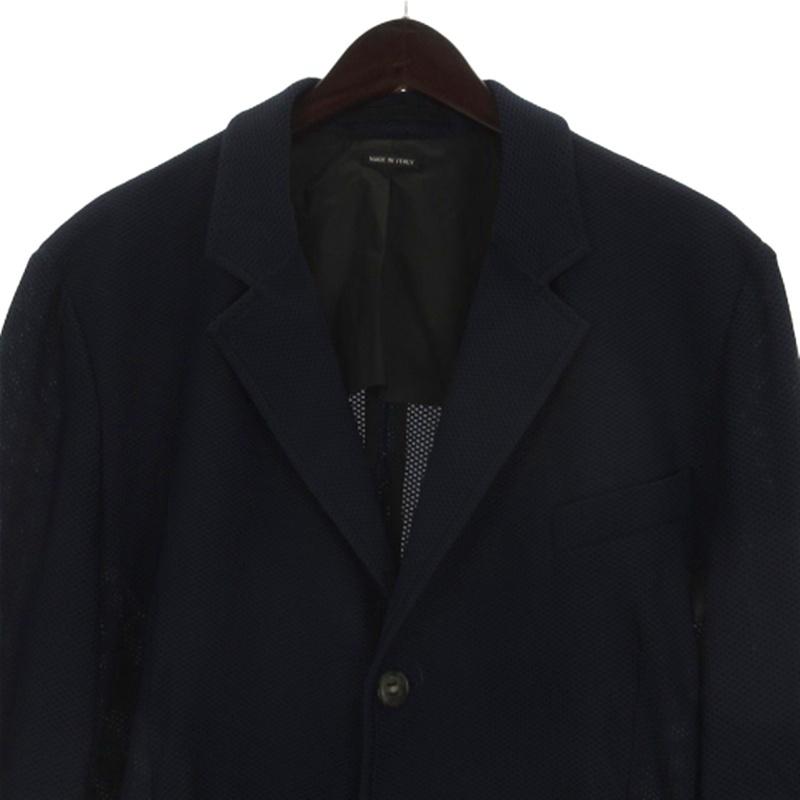 ☆ EMPORIO ARMANI アルマーニ メッシュ テーラードジャケット EMPORIO ARMANI エンポリオアルマーニ メッシュ テーラードジャケット