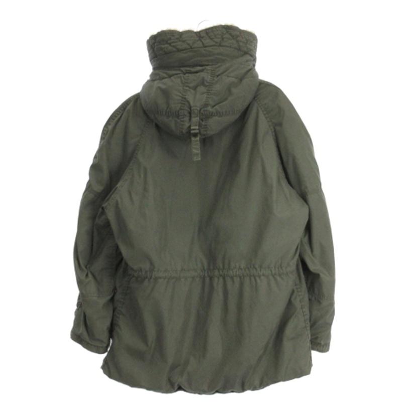 USAF N-3B ミリタリージャケット フェイクファー MIL-P-6279J カーキ L