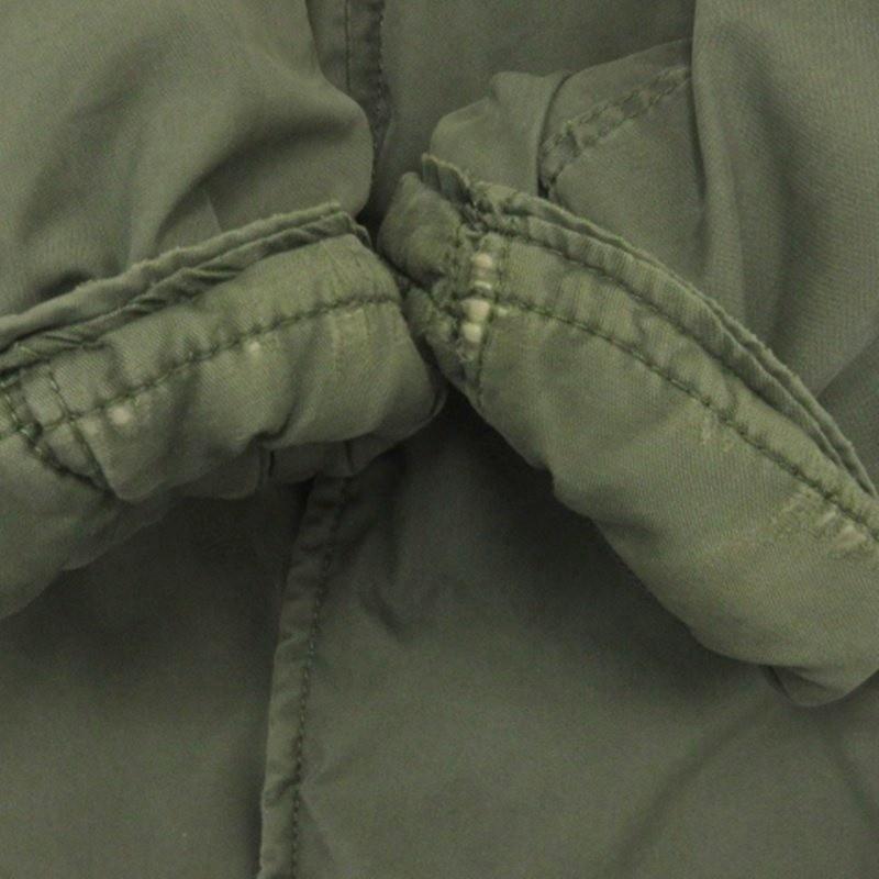 【中古】USAF N-3B ミリタリージャケット フェイクファー MIL-P-6279J カーキ L メンズ USAF N-3B ミリタリージャケット フェイクファー MIL-P-6279J カーキ L