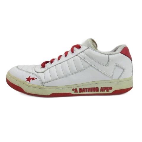 BAPE STA ホワイト/レッド スニーカー A BATHING APE® BAPE STA #6 M2 | Bape official website – INT