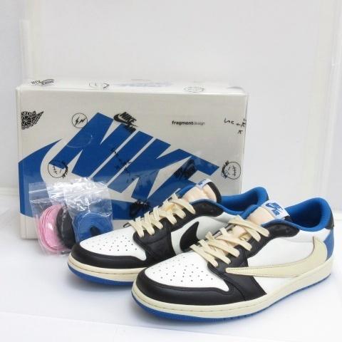 NIKE 未使用品 ナイキ × FRAGMENT DESIGN TRAVIS SCOTT AIR JORDAN 1