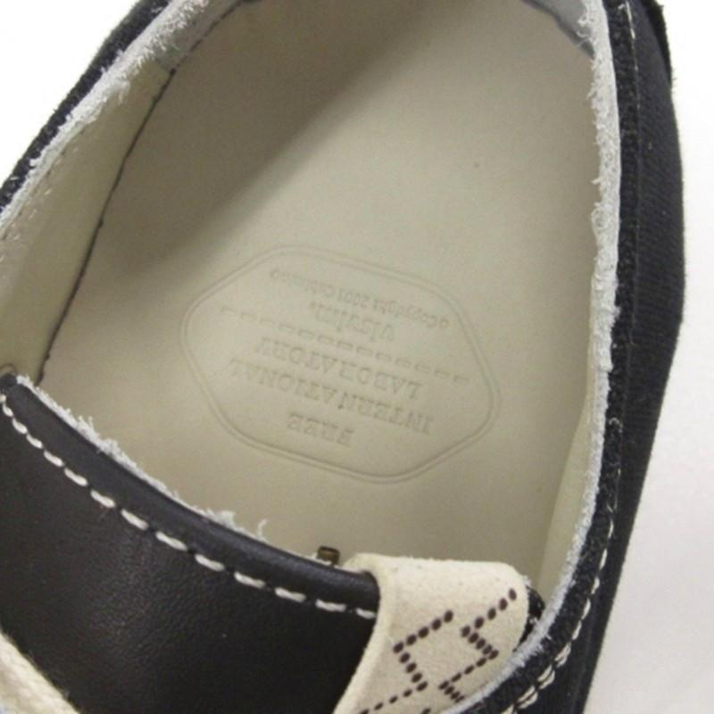 ビズビム VISVIM SKAGWAY LO G.PATTEN スニーカー ブラック 9 27-27.5