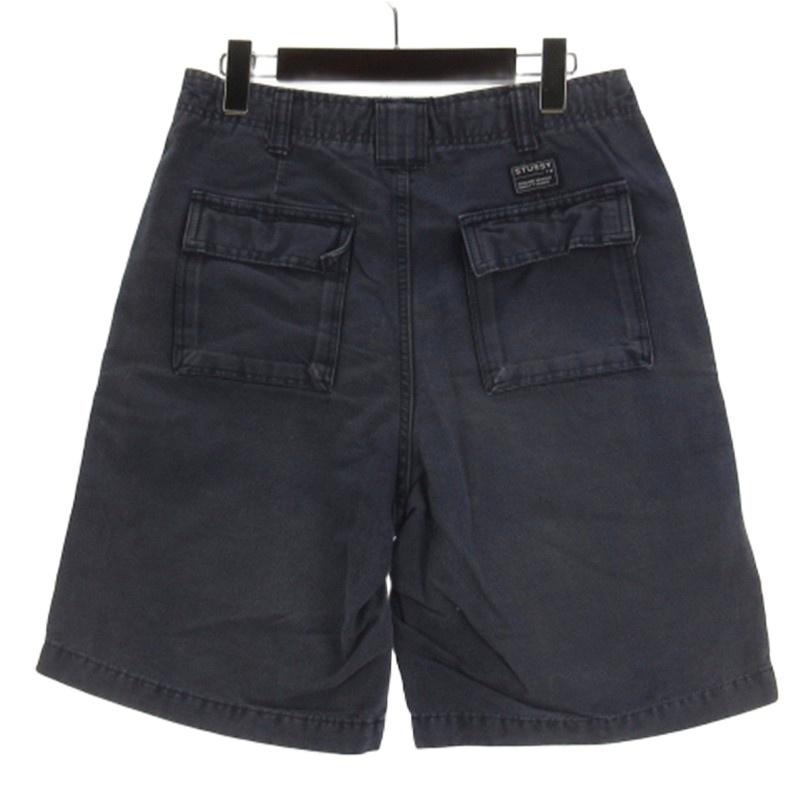 old stussyデニムショートカーゴパンツ31ステューシーショーツ古着 old stussyデニムショートカーゴパンツ31ステューシーショーツ古着