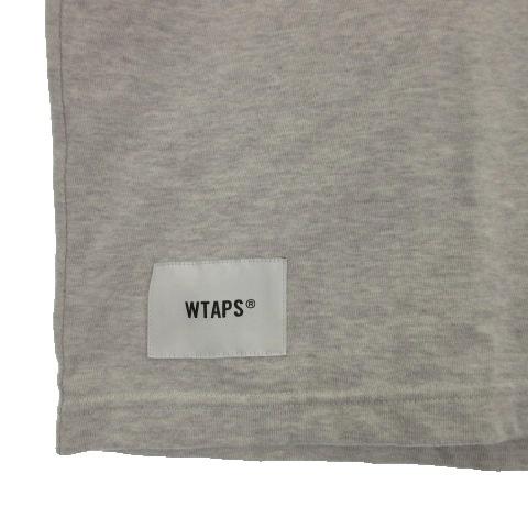 【中古】ダブルタップス WTAPS 24SS SIGN SS COTTON. TSSC Tシャツ 半袖 2 ライトグレー 251002E メンズ ダブルタップス WTAPS 24SS SIGN SS COTTON. TSSC Tシャツ 半袖 2