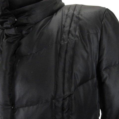 UNTITLED（アンタイトル） ダウンコート ロング 2 ブラック 250926E