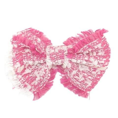 エムズグレイシー M'S GRACY ツイード ワンピース ひざ丈 半袖