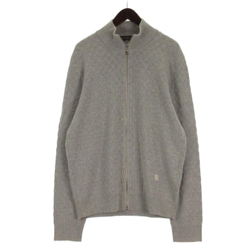 LOUIS VUITTON ルイヴィトン ダミエ ジップ ニット カーディガン