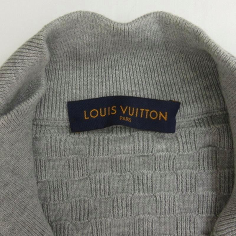 LOUIS VUITTON ルイヴィトン ダミエ ジップ ニット カーディガン