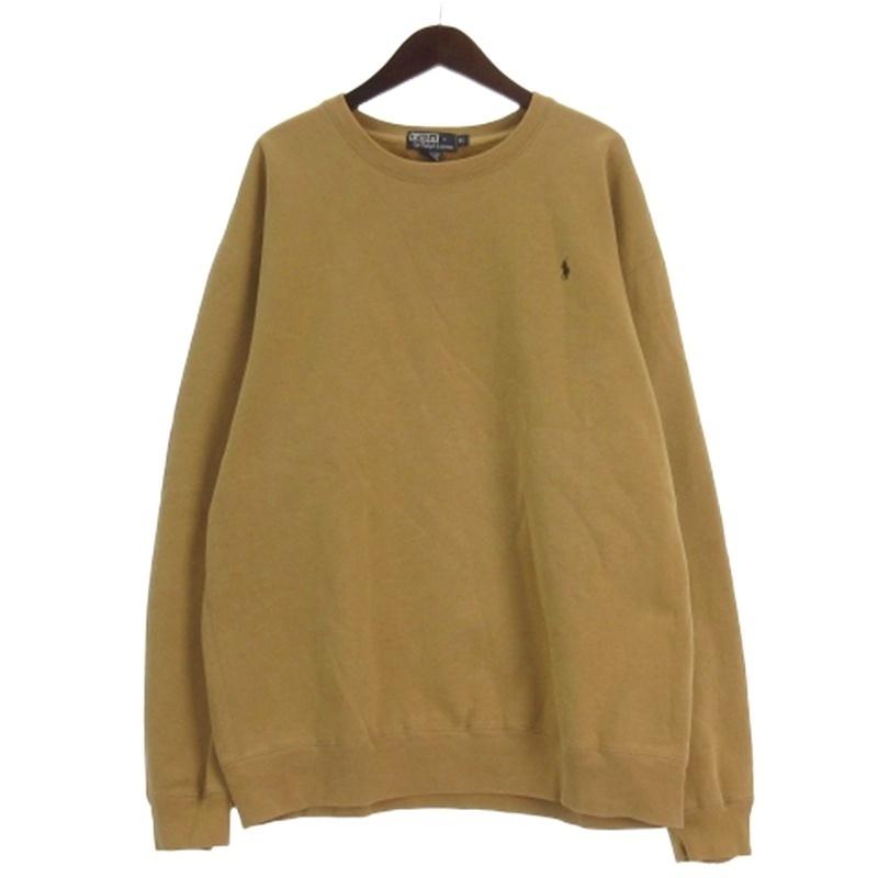 Polo Ralph Lauren ブラウン 裏毛　トレーナー US Lサイズ Polo Ralph Lauren Quarter Zip Sweater In Dark Brown Heather UK RRP