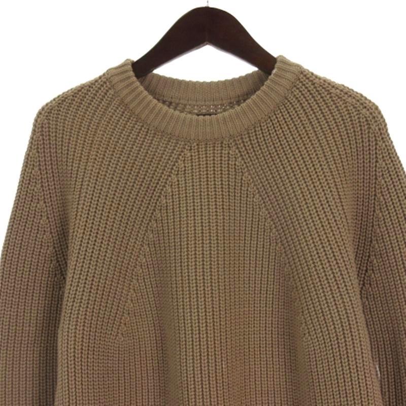 バトナー BATONER 23AW クルーネック ニット セーター ウール BN-21FW