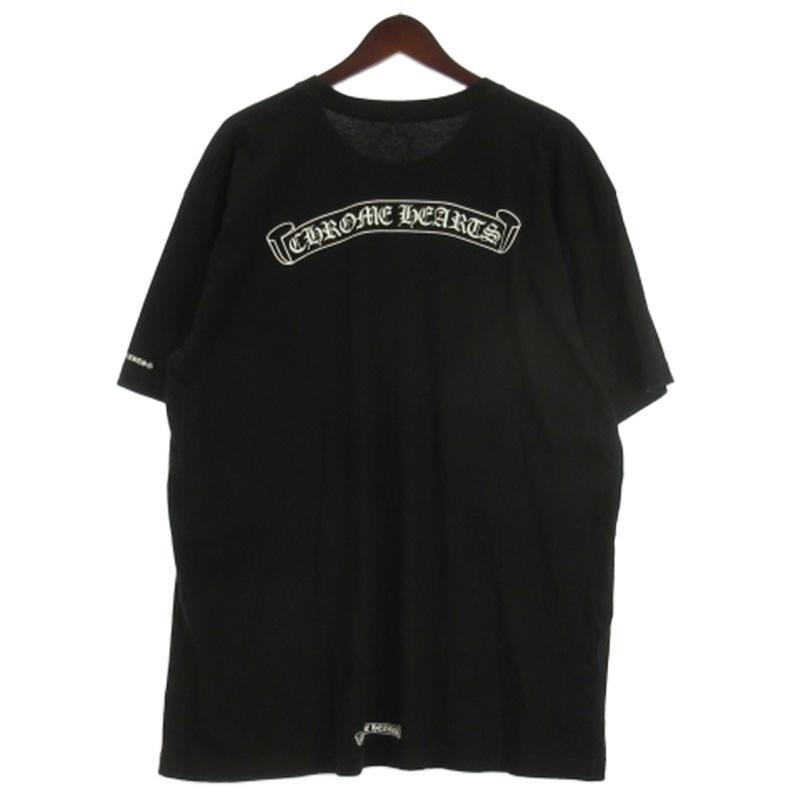 クロムハーツ スクロールラベル tシャツ 新品　M CHROME HEARTS クロムハーツ スクロールラベル Tシャツ カットソー