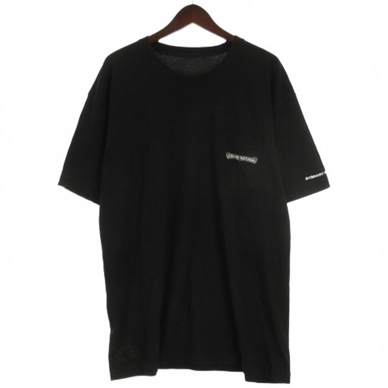 Chrome Hearts クロムハーツ スクロールラベル ロゴ Tシャツ M CHROME HEARTS クロムハーツ スクロールラベル Tシャツ カットソー