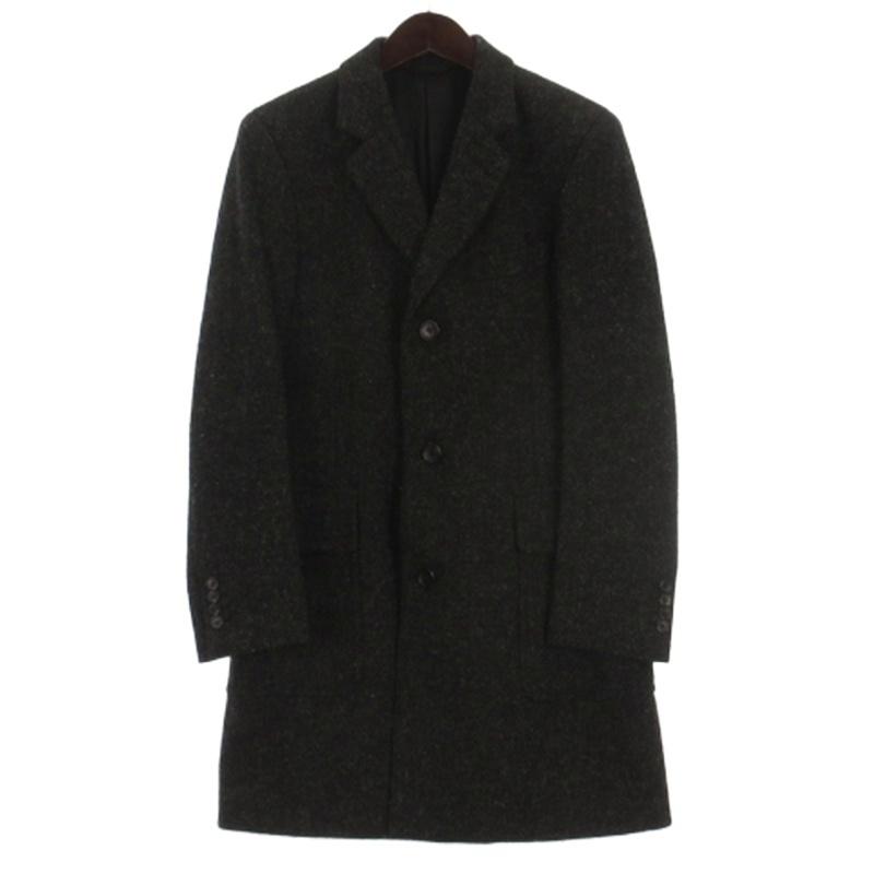 値下MARGARETHOWELL×HARRISTWEEDツイードチェスターコート 中古・古着通販】MARGARET HOWELL (マーガレットハウエル) Harris